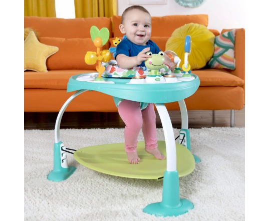 Центр-прыгунец 2 в 1 игровой развивающий Bright Starts BounceBounceBaby