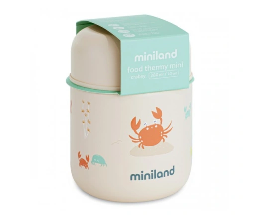 Термос для їжі Miniland OCEAN 280 мл - crabsy
