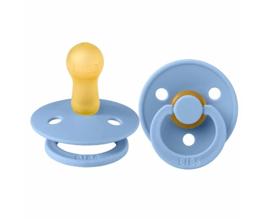 Соска пустушка BIBS Colour Latex розмір 2 Sky Blue