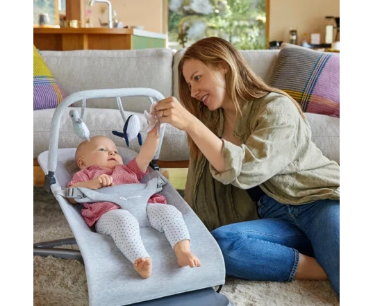Крісло-шезлонг Ergobaby Evolve - Світло-сірий