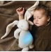 Музичний зайчик з нічником MOONIE Silver
