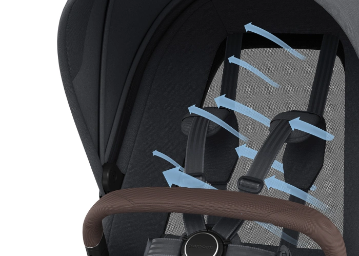 Maxi-Cosi FAME Twillic Graphite — преміальна коляска 2в1-71 - зображення
