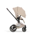 Прогулочная коляска Cybex Priam Style Collection 5.0 - cozy beige (шасси Rosegold)