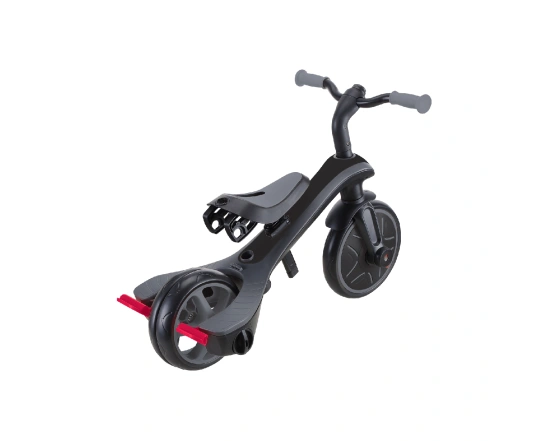 Велосипед дитячий GLOBBER серії EXPLORER TRIKE 4в1 DELUXE PLAY - Чорно-сірий