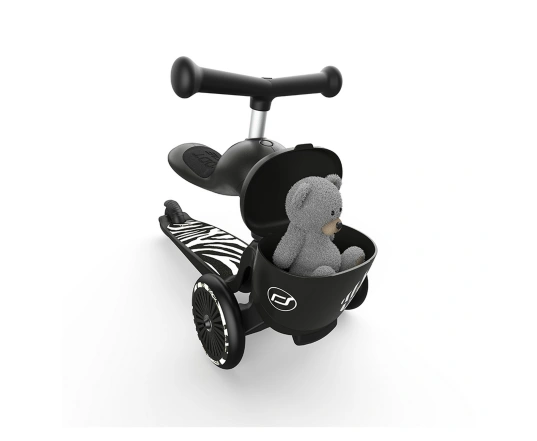 Самокат Scoot and Ride серії Highwaykick-1 Lifestyle зебра, до 3р/20кг