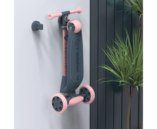 Самокат Yvolution YGlider NUA Розовый