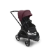 Прогулочная коляска Bugaboo DRAGONFLY - black/midnight black dark cherry
