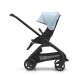 Прогулочная коляска Bugaboo DRAGONFLY - black/midnight black skyline blue