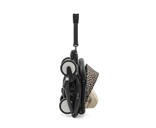 Прогулянкова коляска Stokke YOYO³ з 6 місяців Leopard (шасі Black)