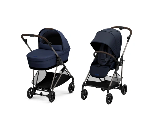 Универсальная коляска 2 в 1 Cybex Melio - Dark Blue