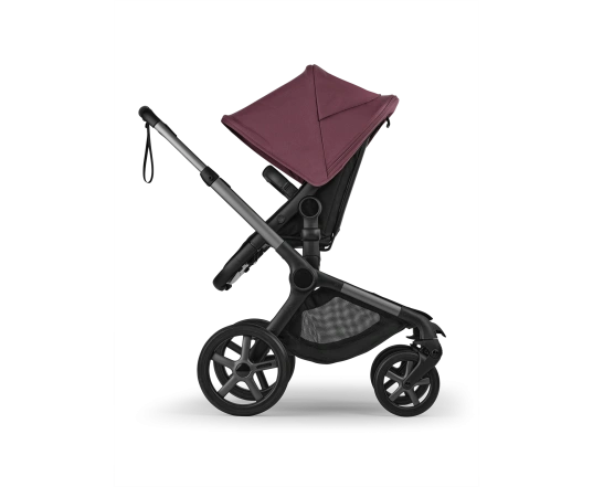 Универсальная коляска 2в1 Bugaboo FOX 5 RENEW - grafite/heritage black dark cherry