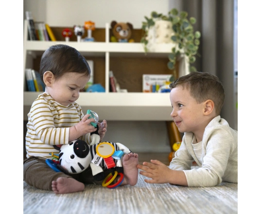 Іграшка м'яка розвиваюча BABY EINSTEIN Zen's Sensory Play