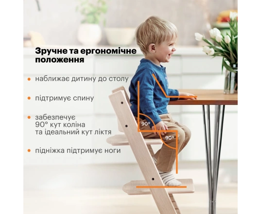 Стульчик детский Stokke TRIPP TRAPP - heather mauve