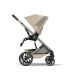 Прогулянкова коляска Cybex BALIOS S LUX TPE - almond beige (з бампером)