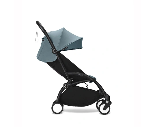 Прогулочная коляска Stokke YOYO³ с 6 месяцев Aqua (шасси Black)