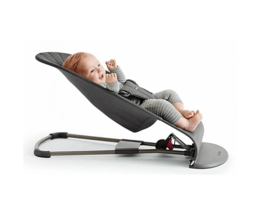 Кресло-шезлонг Balance Soft BabyBjörn (ткань джерси) - Серый