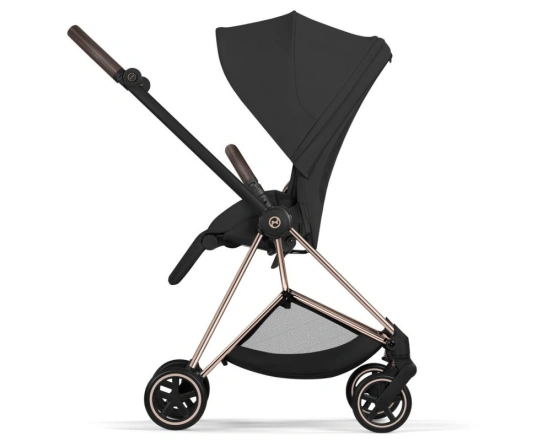 Коляска 2 в 1 Cybex MIOS Comfort Collection 5.0 - sepia black (шасі Rosegold)