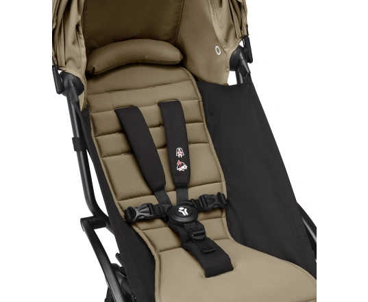 Универсальная коляска 2 в 1 с люлькой newborn shell Stokke YOYO³  Toffee (шасси Black)