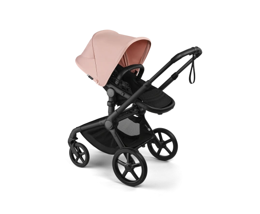 Универсальная коляска 2в1 Bugaboo FOX 5 RENEW - black/heritage black morning pink