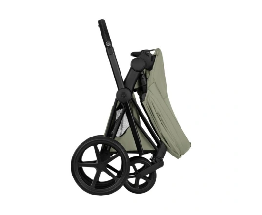 Прогулянкова коляска Cybex PRIAM Style Collection 5.0 - sage green (шасі Matt Black)