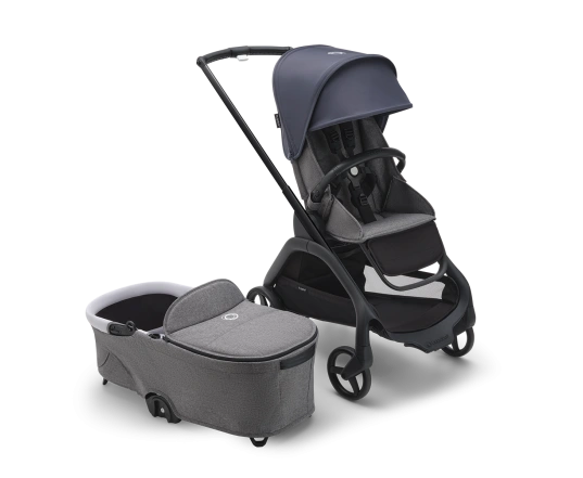 Универсальная коляска 2в1 Bugaboo DRAGONFLY - grafite/midnight black stormy blue