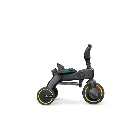 Складной трехколесный велосипед Doona Liki Trike S5 Racing green