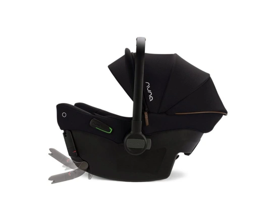 Автокресло Nuna Pipa Urbn Isofix, група 0+ (0-13 кг),  цвет Caviar, черный