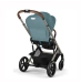 Прогулянкова коляска Cybex BALIOS S LUX TPE - stormy blue (з бампером)