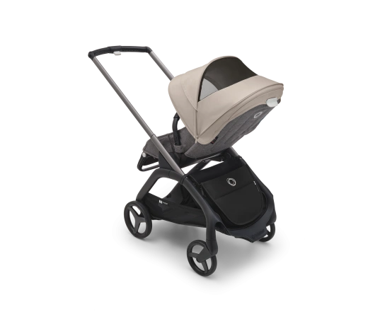 Универсальная коляска 2в1 Bugaboo DRAGONFLY - grafite/grey melange desert taupe