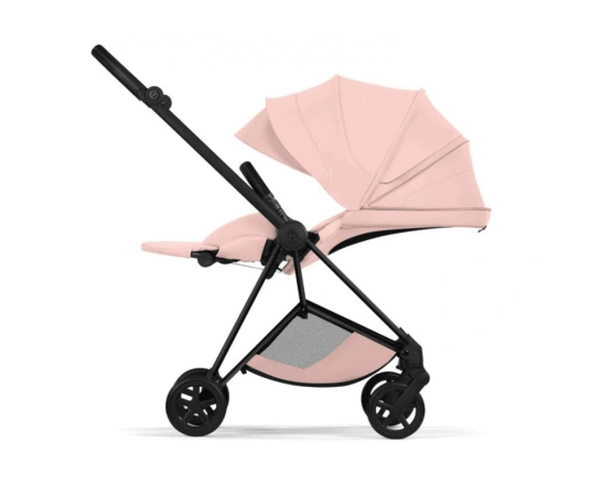 Коляска 2 в 1 Cybex MIOS Style Collection 5.0 - peach pink (шасі Matt Black)
