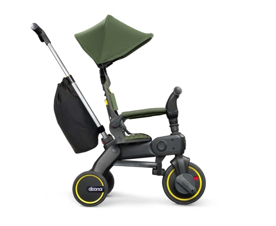 Складной трехколесный велосипед Doona Liki Trike S3 Desert Green