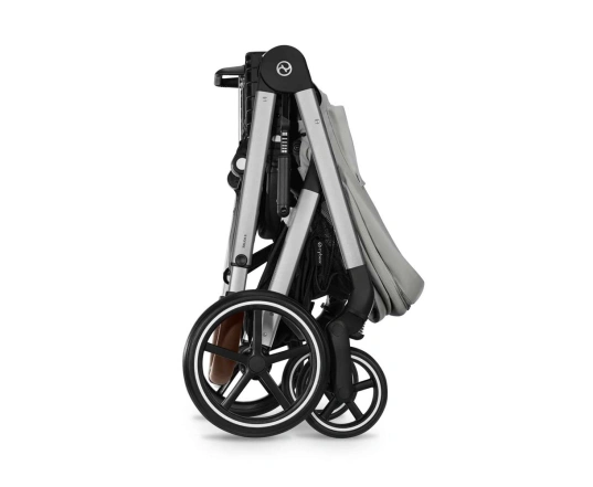 Прогулянкова коляска Cybex BALIOS S LUX SLV - stone grey (с бампером)