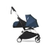 Універсальна коляска 2 в 1 Stokke YOYO³ + компактна люлька BABYZEN AF Blue Air France (шасі White)