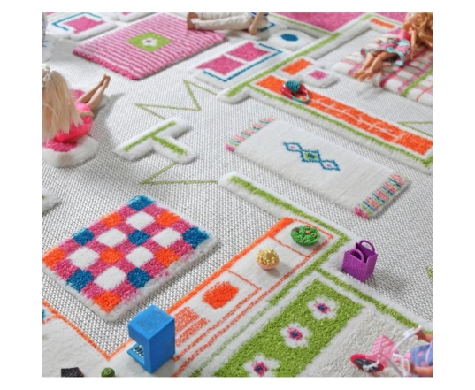 Килим IVI 3D Play Carpets Playhouse Pink 134х200 см