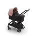 Универсальная коляска 2в1 Bugaboo DRAGONFLY - black/midnight black morning pink