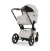 Коляска Cybex PRIAM Style Collection 5.0 - city grey (шасі Rosegold)