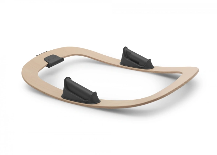 Купить Шезлонг Bugaboo Giraffe Newborn Rocker - TORNADO GREY с доставкой по Украине | KIDSLINE-41 - изображение