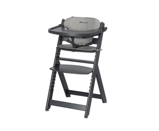 Стульчик для кормления с вкладышем Bebe Confort TIMBA - mineral graphite