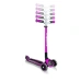 Самокат GLOBBER серії MASTER LIGHTS рожевий, колеса з підсвіткою, 50кг, 4+