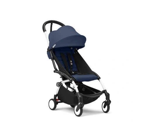 Прогулянкова коляска Stokke YOYO³ з 6 місяців Blue Air France (шасі  White)