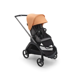 Прогулянкова коляска Bugaboo DRAGONFLY - grafite/grey melange island coral - зображення