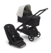 Универсальная коляска 2в1 Bugaboo DRAGONFLY - black/midnight black misty white