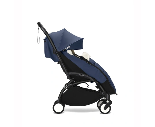 Прогулочная коляска Stokke YOYO³ с 6 месяцев Blue Air France (шасси Black)