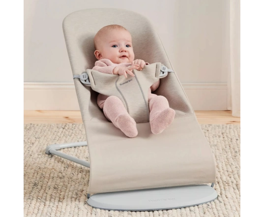 Крісло-шезлонг Bliss BabyBjörn 3D Jersey - Бежевий