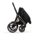 Коляска Cybex PRIAM Style Collection 5.0 - sepia black (шасі Rosegold)