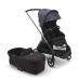 Универсальная коляска 2в1 Bugaboo DRAGONFLY - black/grey melange stormy blue