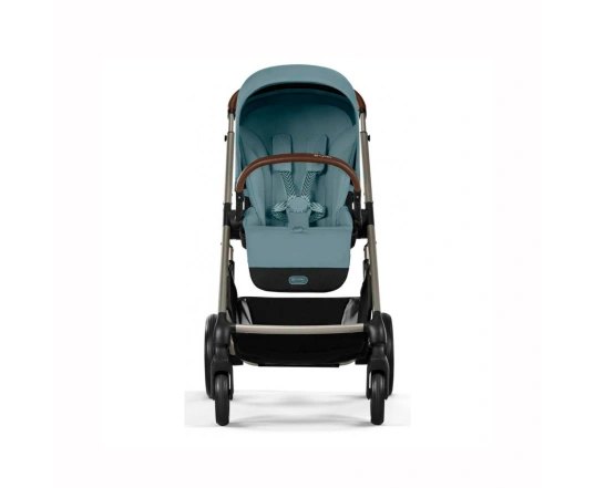 Прогулянкова коляска Cybex BALIOS S LUX TPE - stormy blue (з бампером)