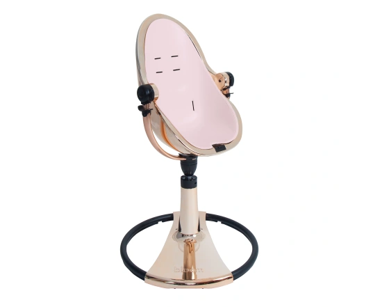Стільчик для годування Bloom Fresco Rose Gold в комплекті із вставками з екошкіри - Rosewater