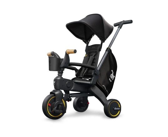 Складной трехколесный велосипед Doona Liki Trike S5 Nitro black