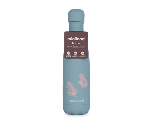 Термопляшечка Miniland BOTTLE PALMS 500ML